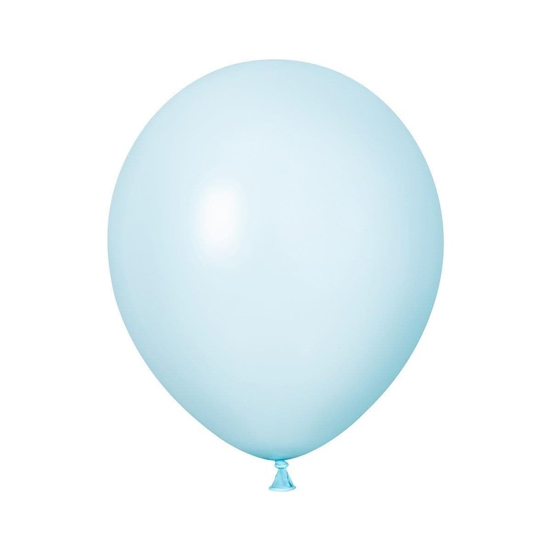 Baby Blue Latex Balloon 5 Inches, 100 Count