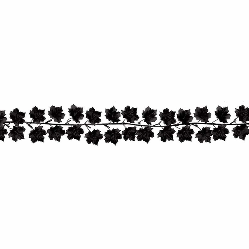 Black Leaf Garland
