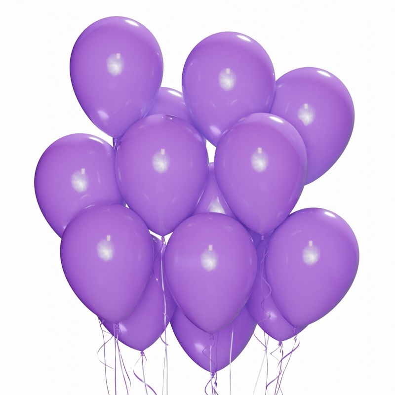 Purple Latex Balloon 12 Inches, 15 Count