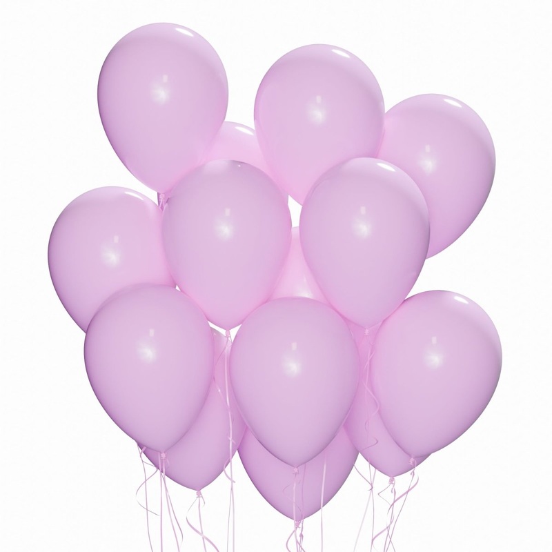 Purple Latex Balloon 12 Inches, Macaroon Collection, 15 Count
