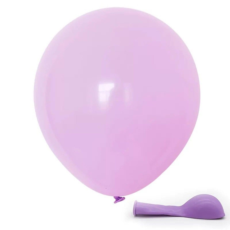 Purple Latex Balloon 5 Inches, Macaroon Collection, 100 Count