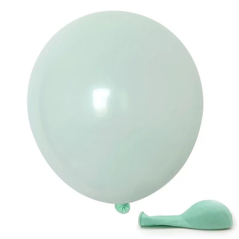 Tiffany Blue Latex Balloon 5 Inches, Macaroon Collection, 100 Count