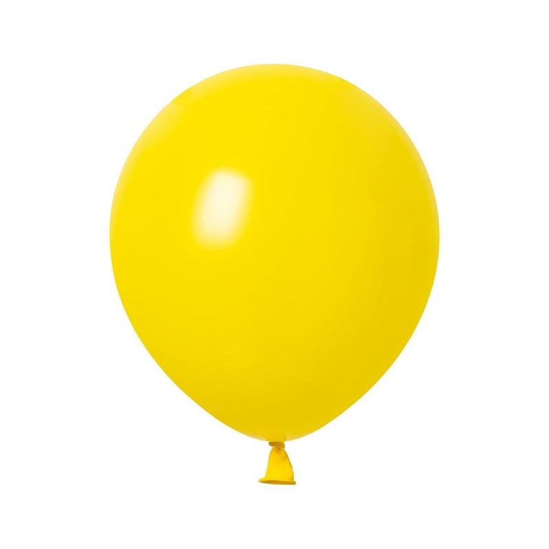 Yellow Latex Balloon 5 Inches, 100 Count