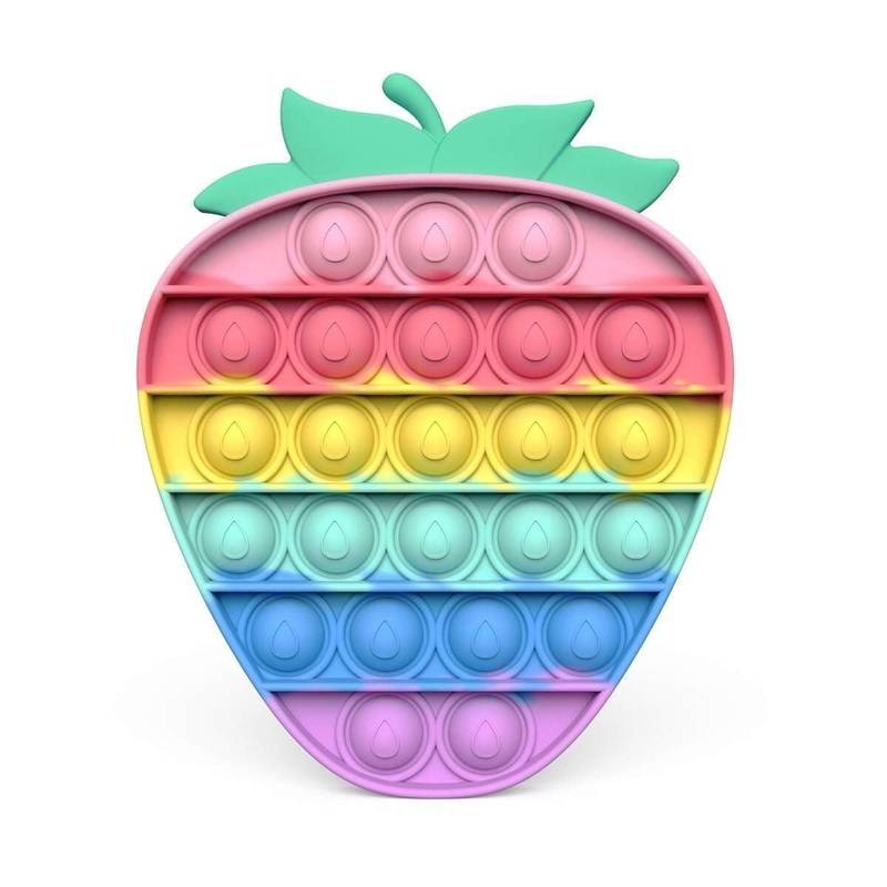Pop It Fidget, Pastel Strawberry