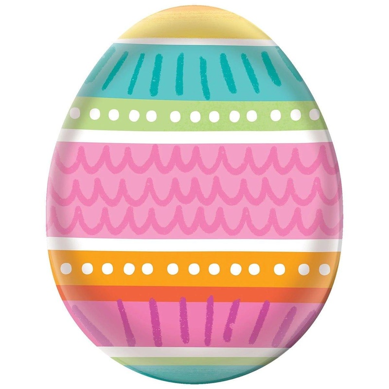 Easter Egg Shaped Platter