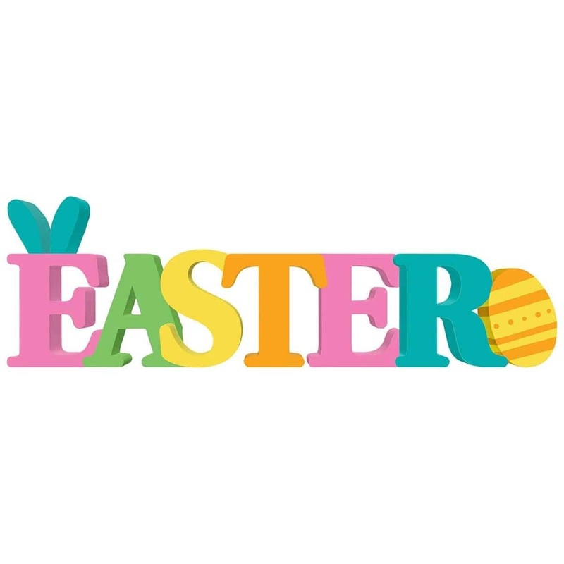 Easter Standing Word sign