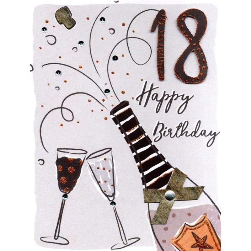Gigantic Card, 18Th Birthday