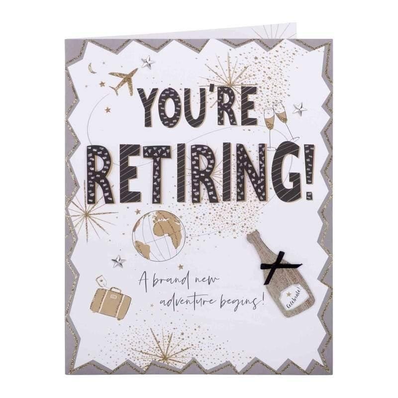 Gigantic Card, You're Retiring