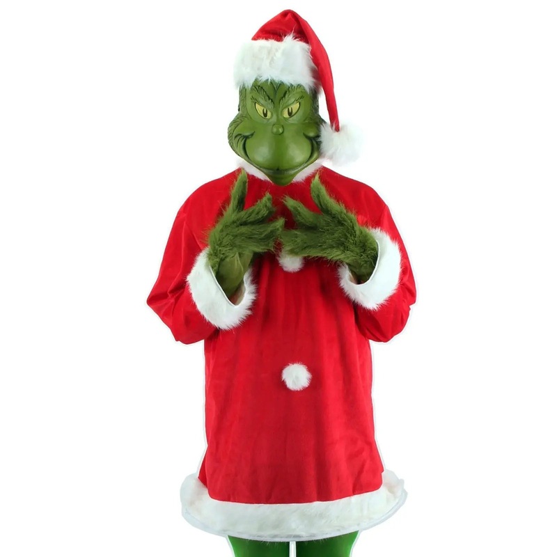 Grinch Costume, Adults, Dr. Seuss: The Grinch S/M