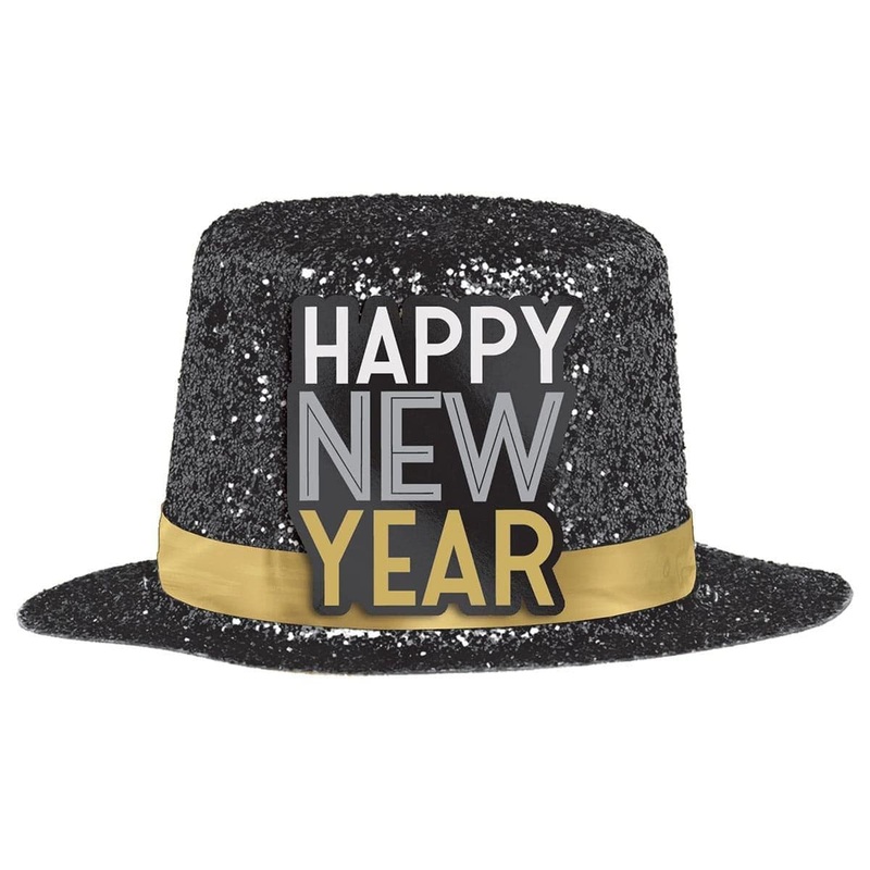 Happy New Year Mini Top Hat
