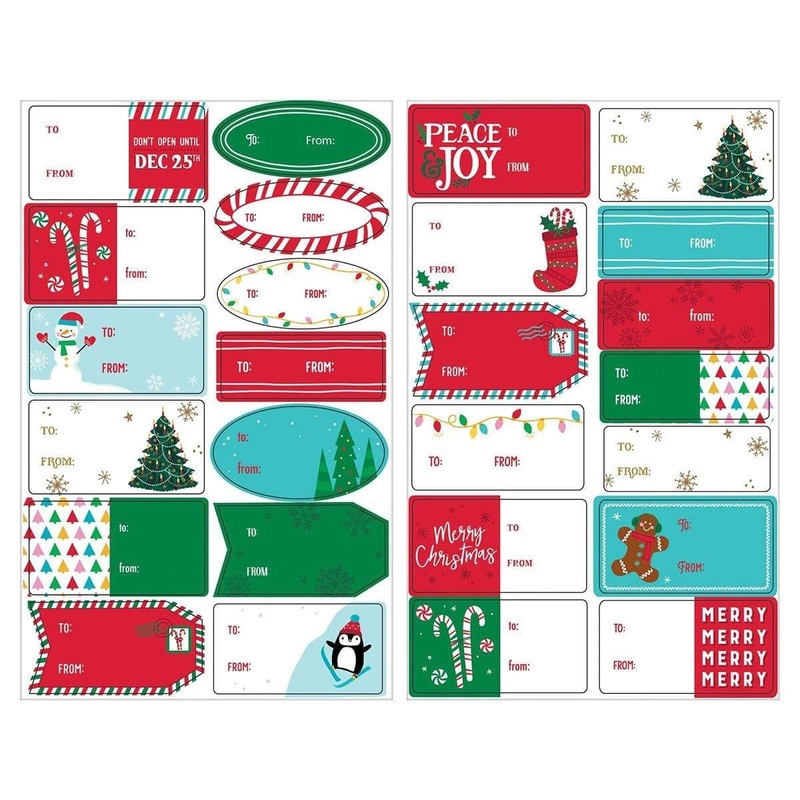 Paper Sticker Tags, 150 count