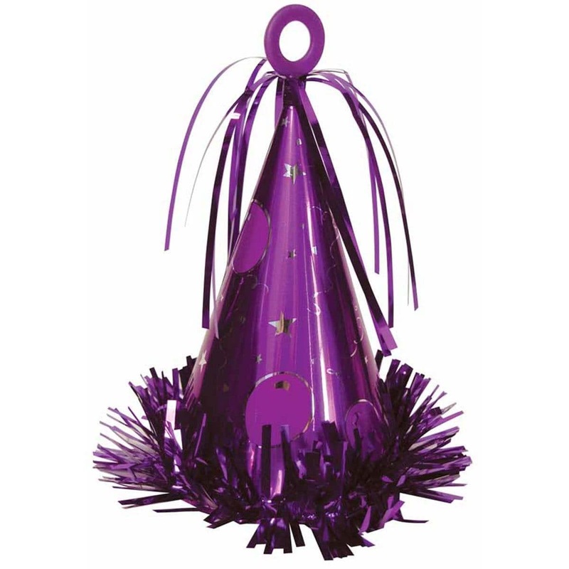 Purple Hat Balloon Weight