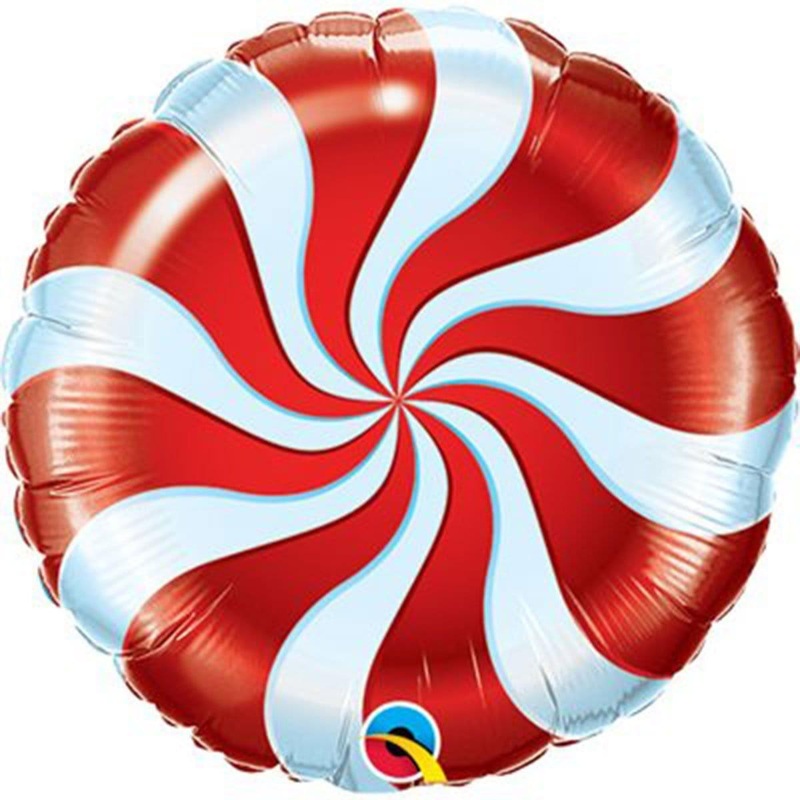 Red Candy Air Filled Balloon, 9 inches