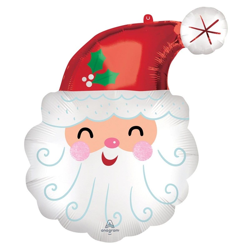 Santa Head Supershape Balloon