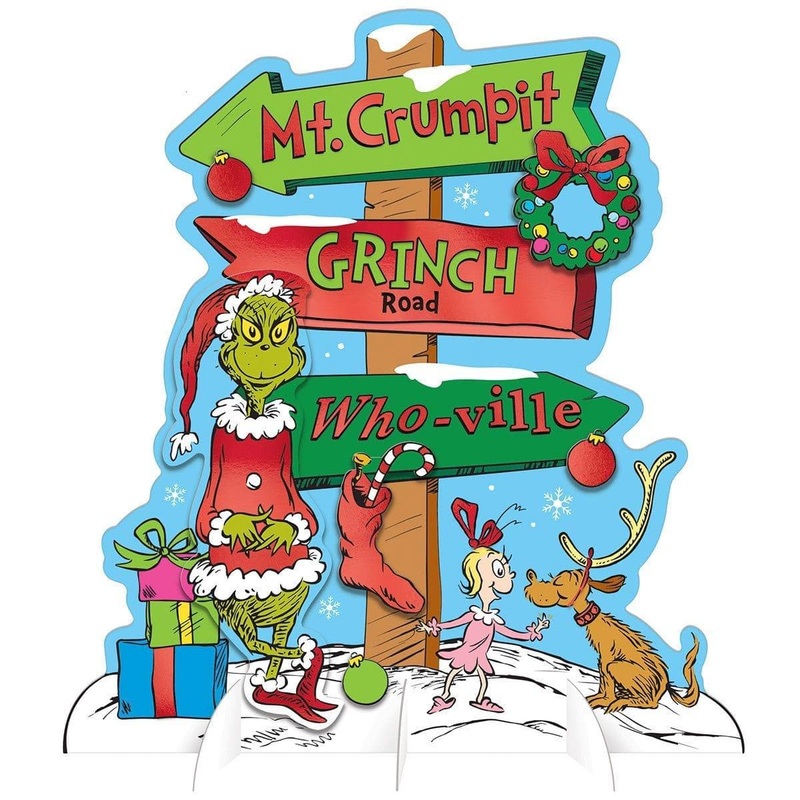 The Grinch Table Decoration