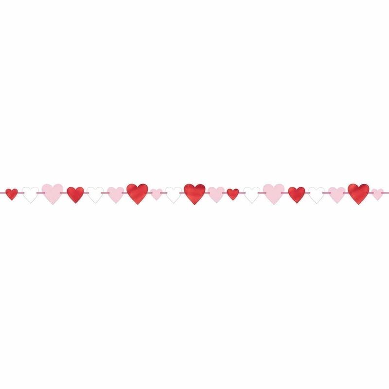 Valentine's Day Hearts Garland