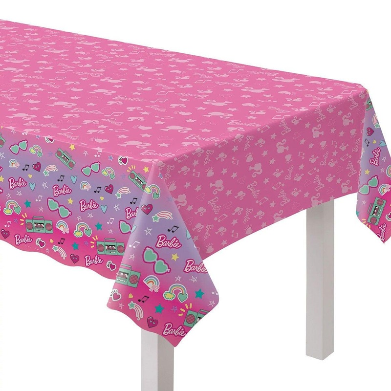Barbie Table Cover, Plastic