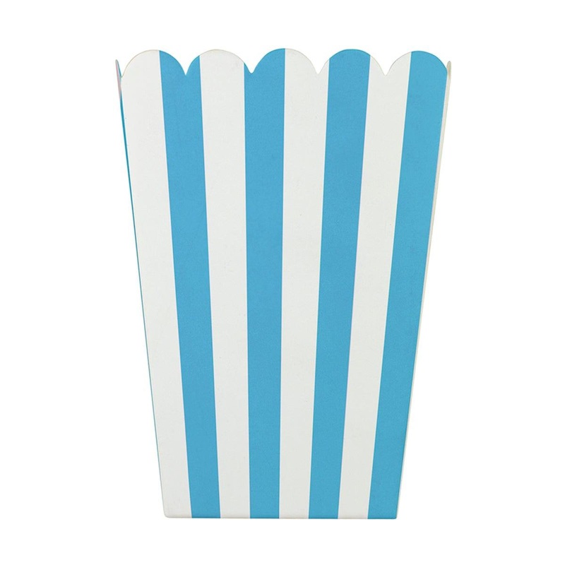 Blue and White Treat Boxes, 12 Count
