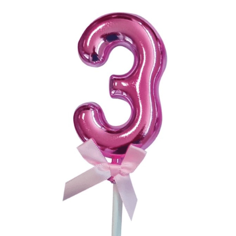 Cake Topper #3, Pink