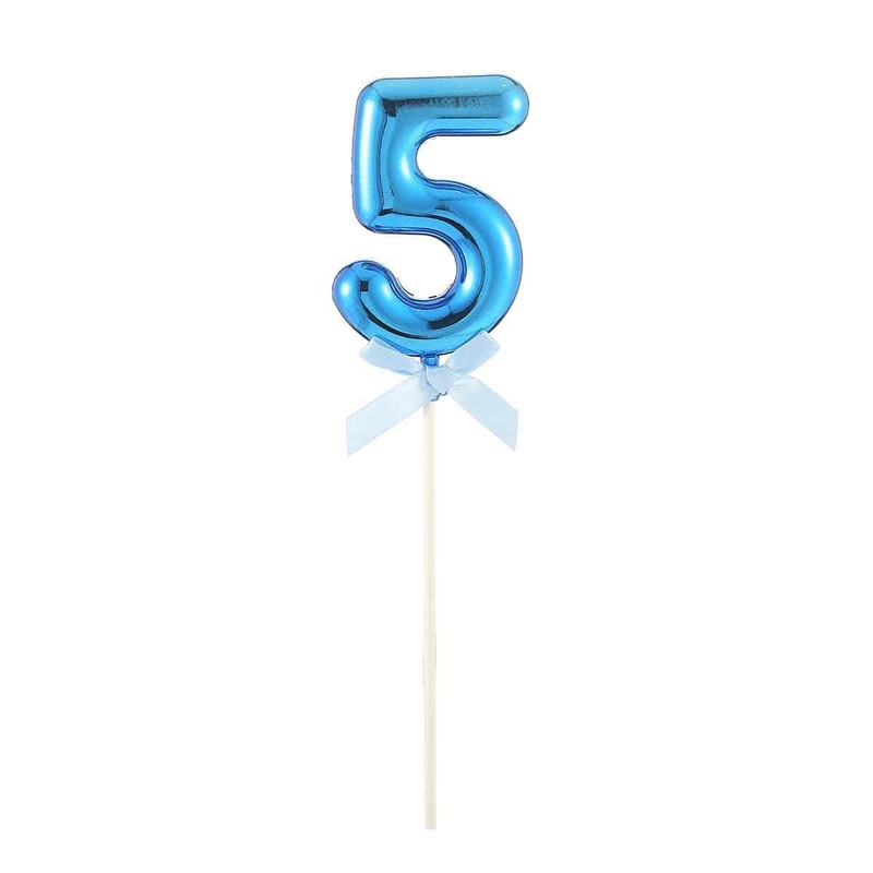 Cake Topper #5, Blue