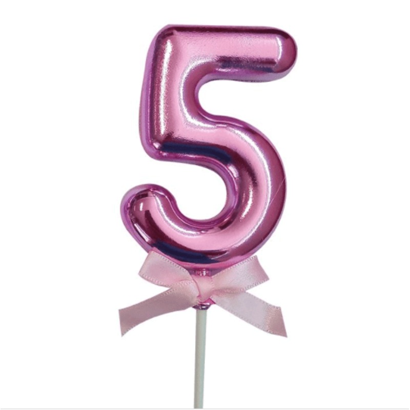 Cake Topper #5, Pink