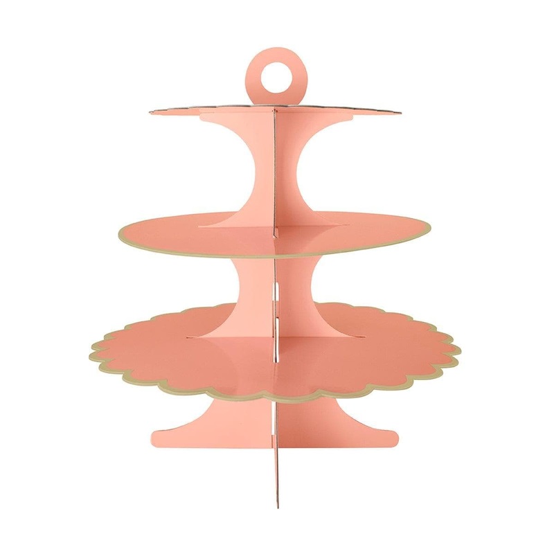 Cupcake Stand 3 Tiers, Orange