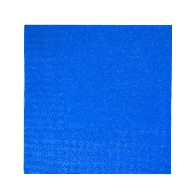 Royal blue Lunch Napkins, 16 Count