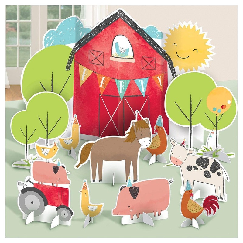 Barnyard Party Table Decoration Kit