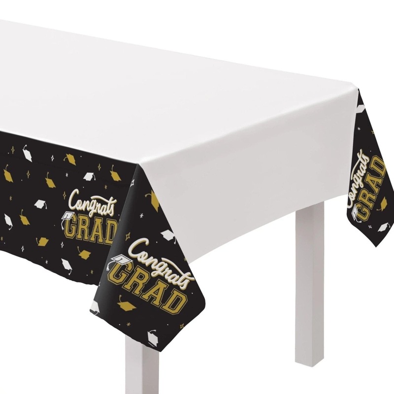Graduation, The Best Is Yet to Come, Table Cover, Plastic, 54''x102''