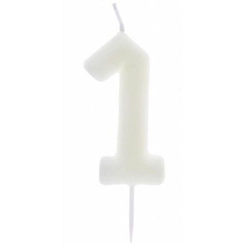 Number 1 Birthday Candle, Phosphorescent