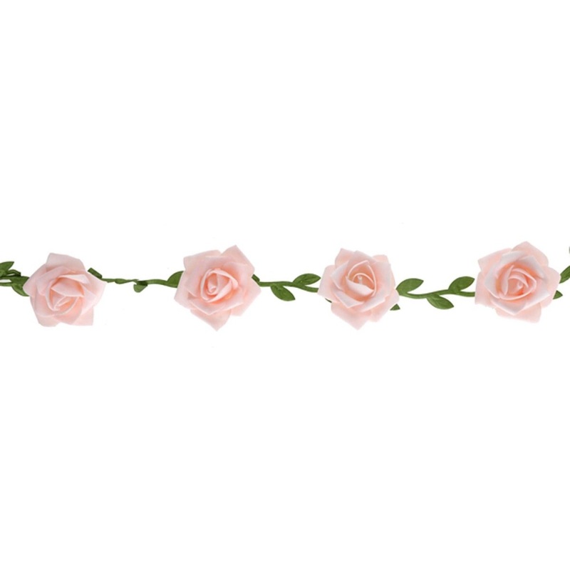 Pink Rose Garland