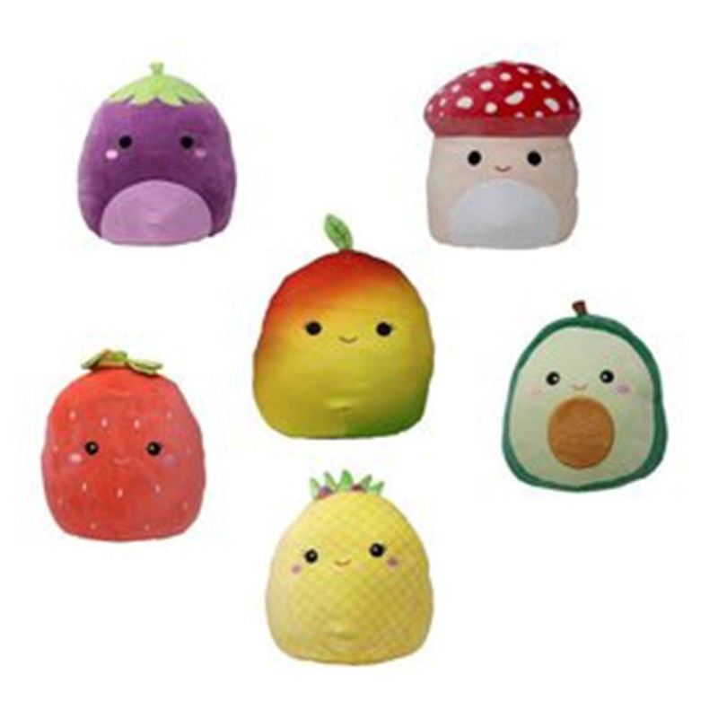 Fruits and Vegetables Squishmallows, 5 in, Assortment, 1Count