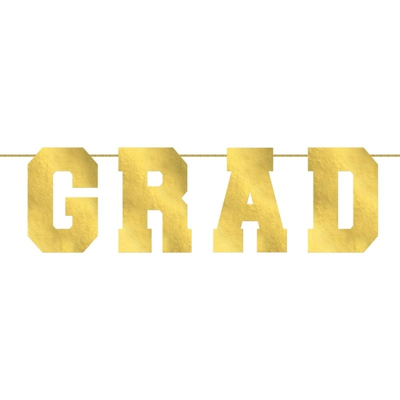 Graduation Banner "Grad", 15''x12'