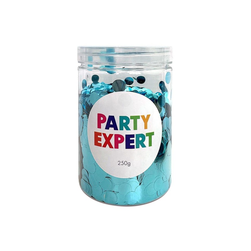 Round Confetti, Light Blue