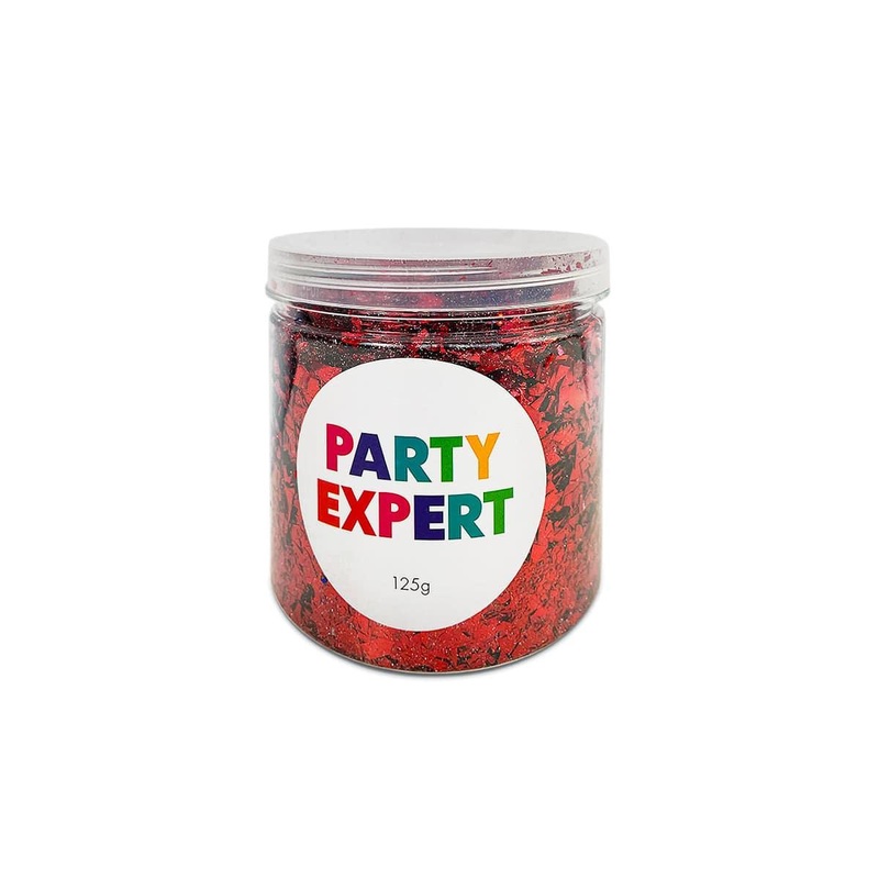 Shredded Confetti, Red