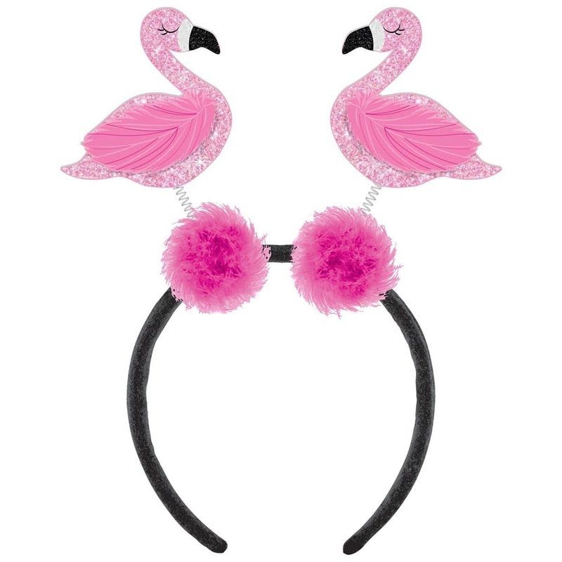 Summer Flamingo Headband, Pink