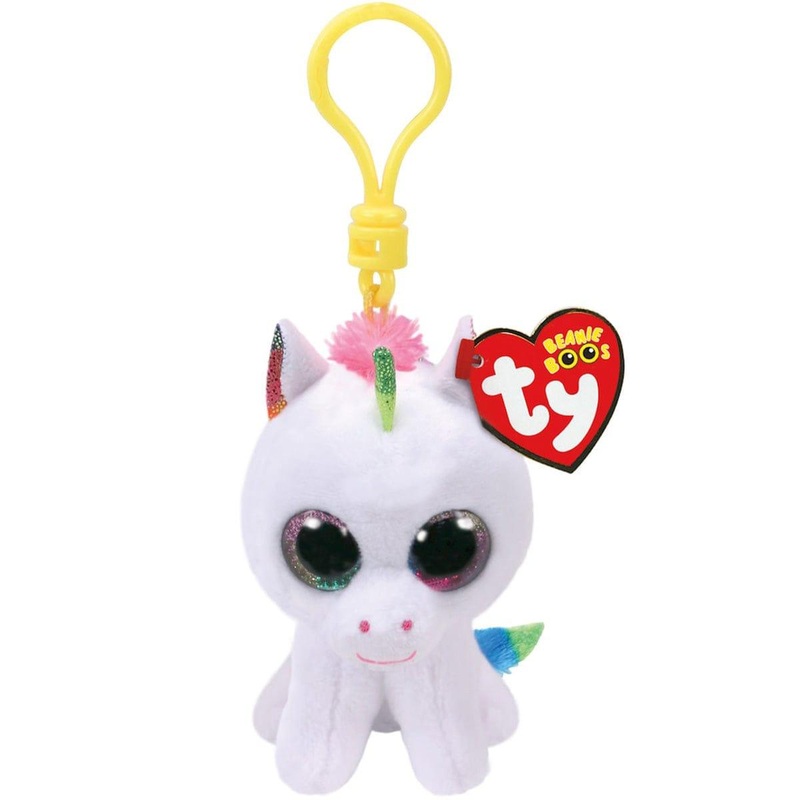 TY Beanie Boos Plush with Clip, 5 in, Pixy