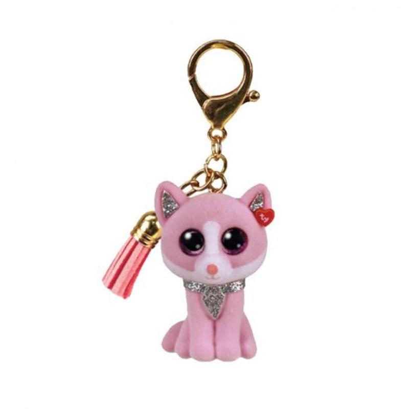 TY Mini Boos Plush with Clip, 2 in, Fiona