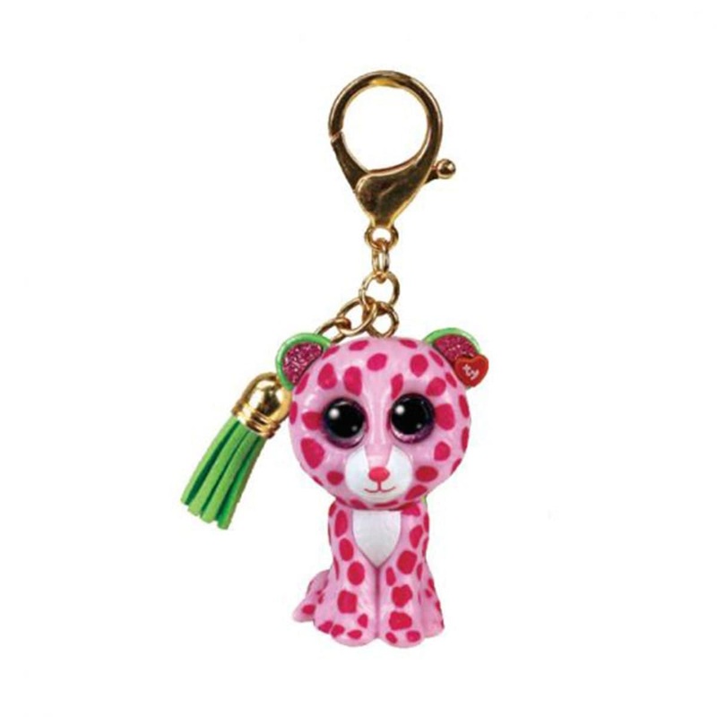 TY Mini Boos Plush with Clip, 2 in, Glamour