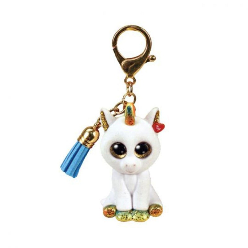 TY Mini Boos Plush with Clip, 2 in, Pixy