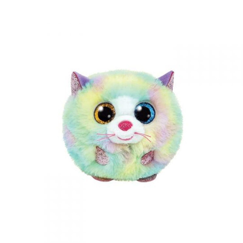 TY Puffies Plush, 4 in, Heather