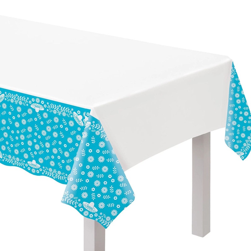 Viva la Party Plastic Table Cover, 54''x102''