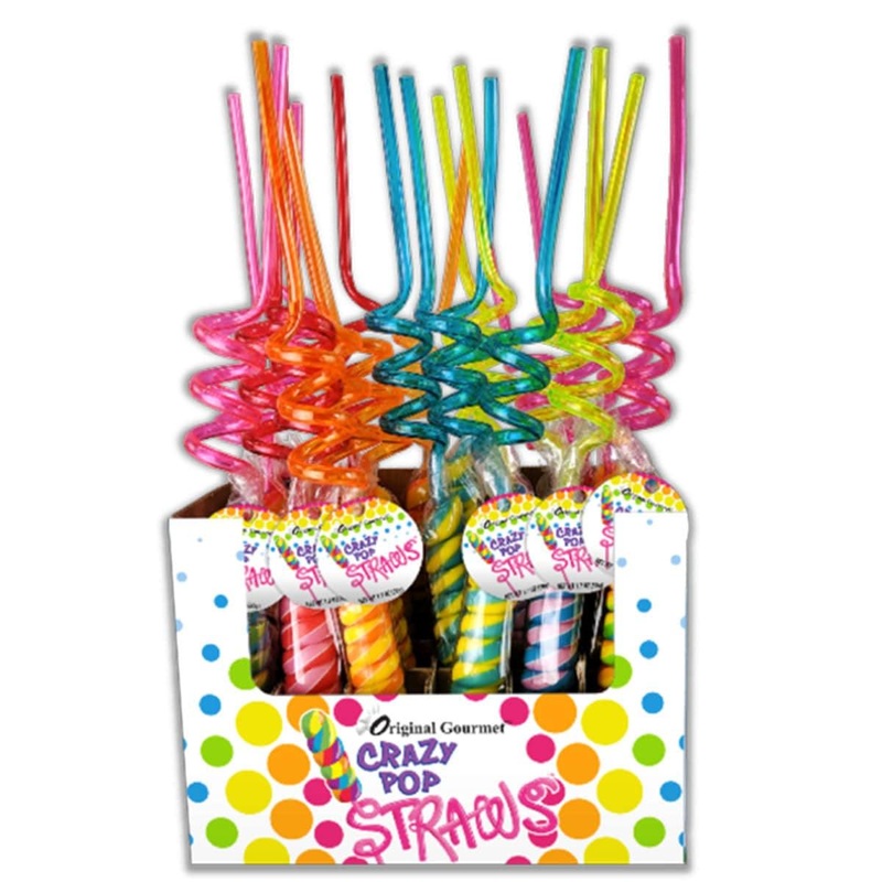 Crazy Pop Straws, Assortment, 1Count