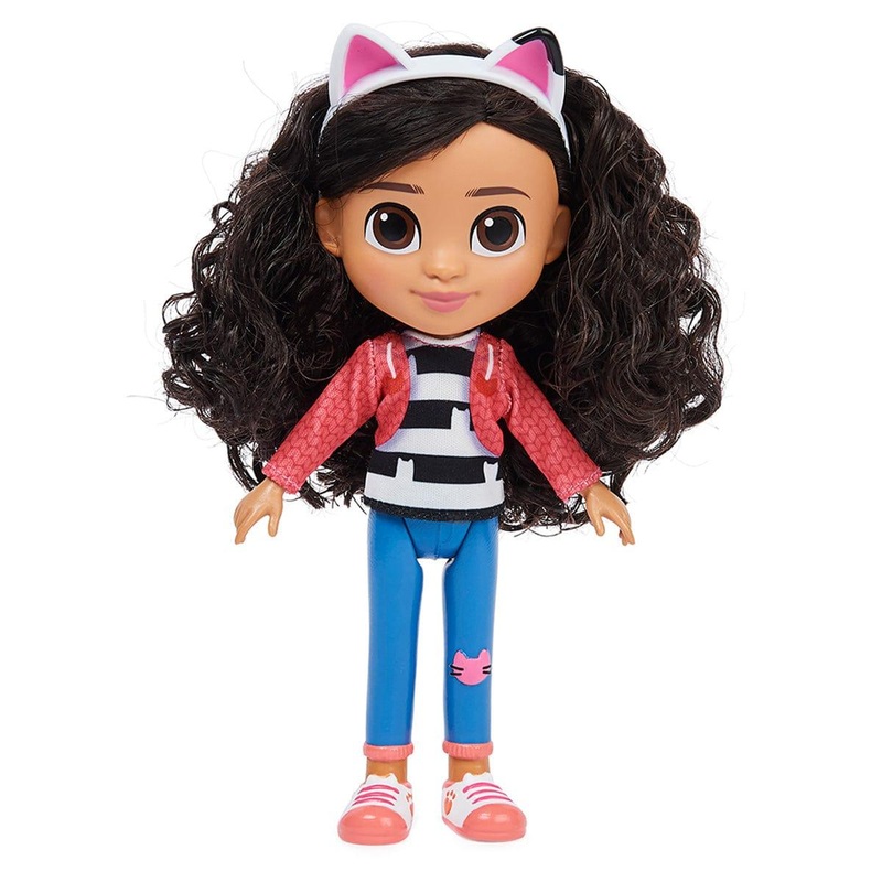 Gabby's Dollhouse Doll, 8 in, Removable Cat Ears