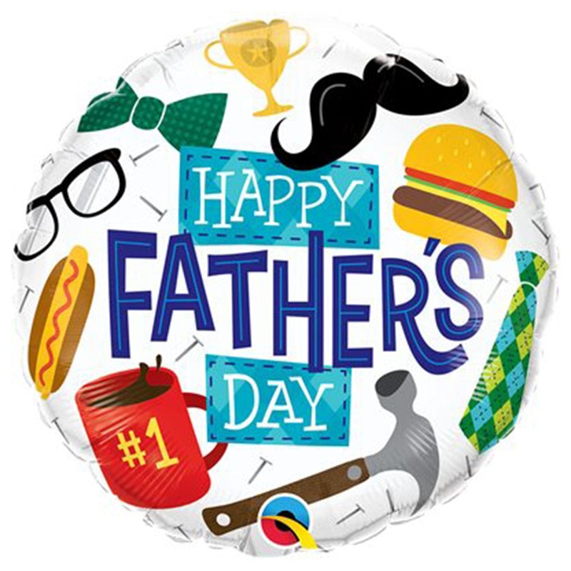 "Happy Father's Day" Foil Balloon, 18in
