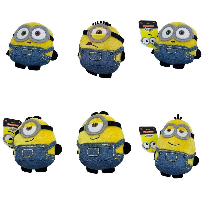 Minions Squeeze 'n Sing Plush, Assortment, 1Count