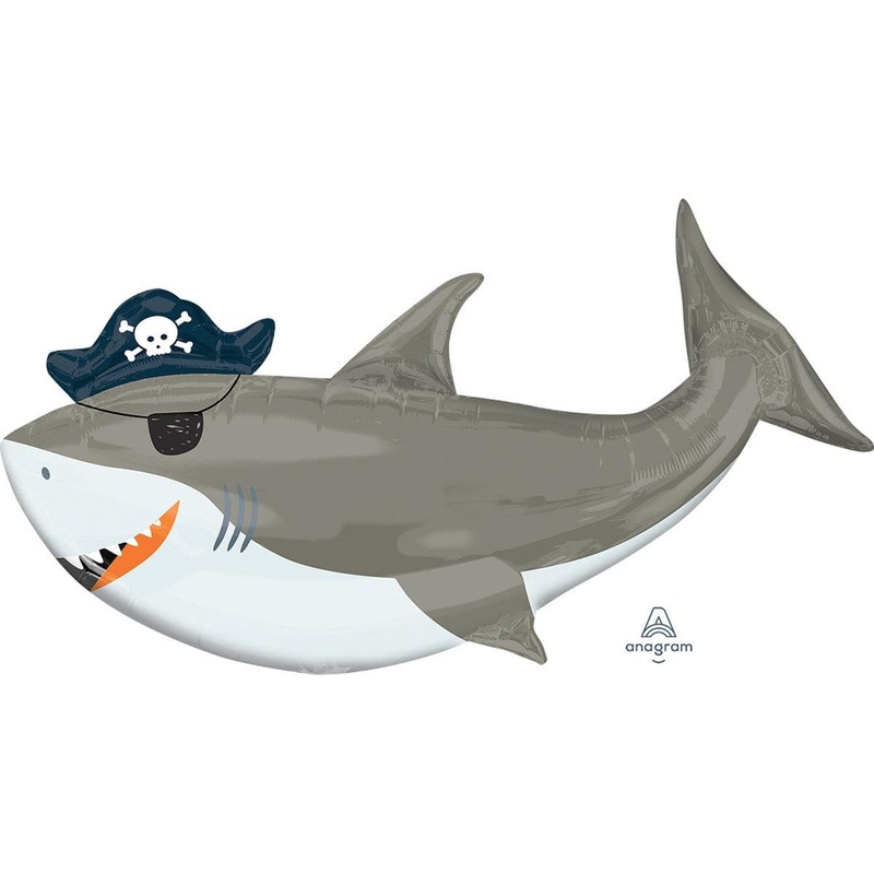 Shark Supershape Foil Balloon, 40in