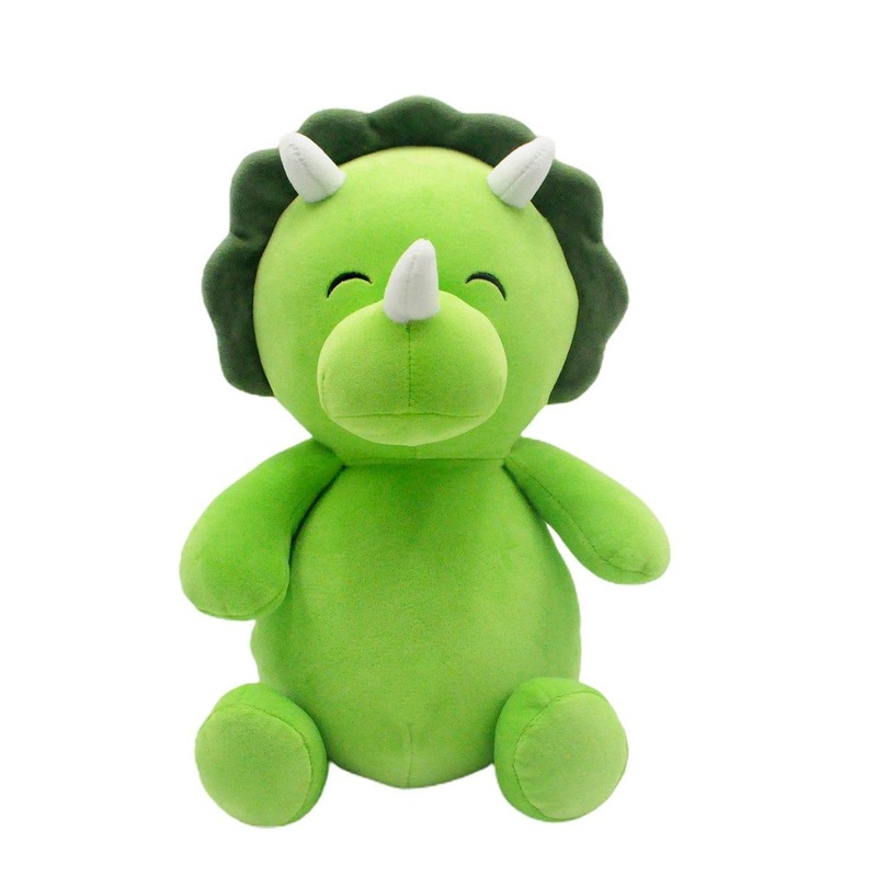 Smoochy Sitting Dino Plush, 12in, Green