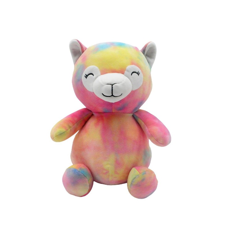 Smoochy Sitting Lama Plush, 12 in, Multicolour