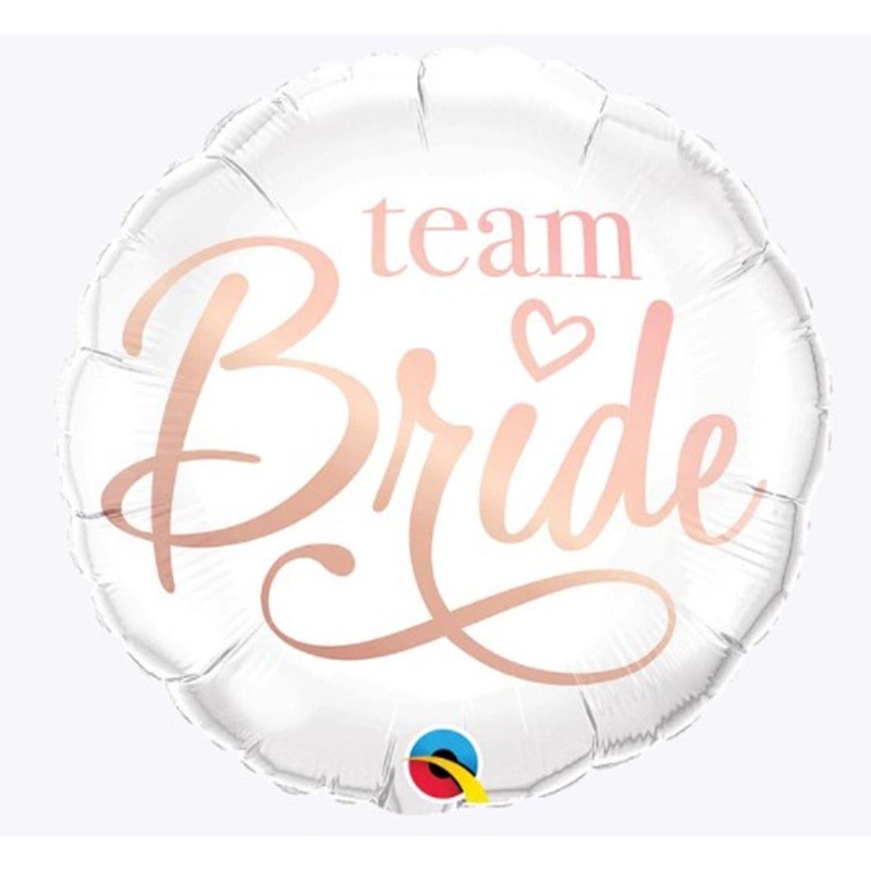 Team Bride Foil Balloon, 18in